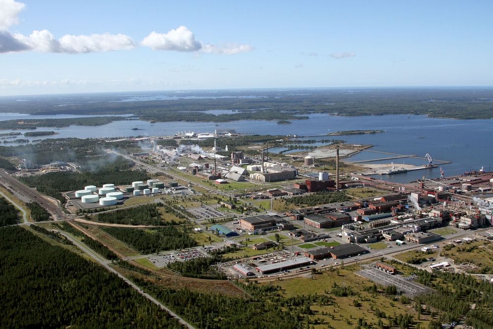 Kokkola Industrial Park on Pohjoismaiden suurin epäorgaanisen kemian keskittymä