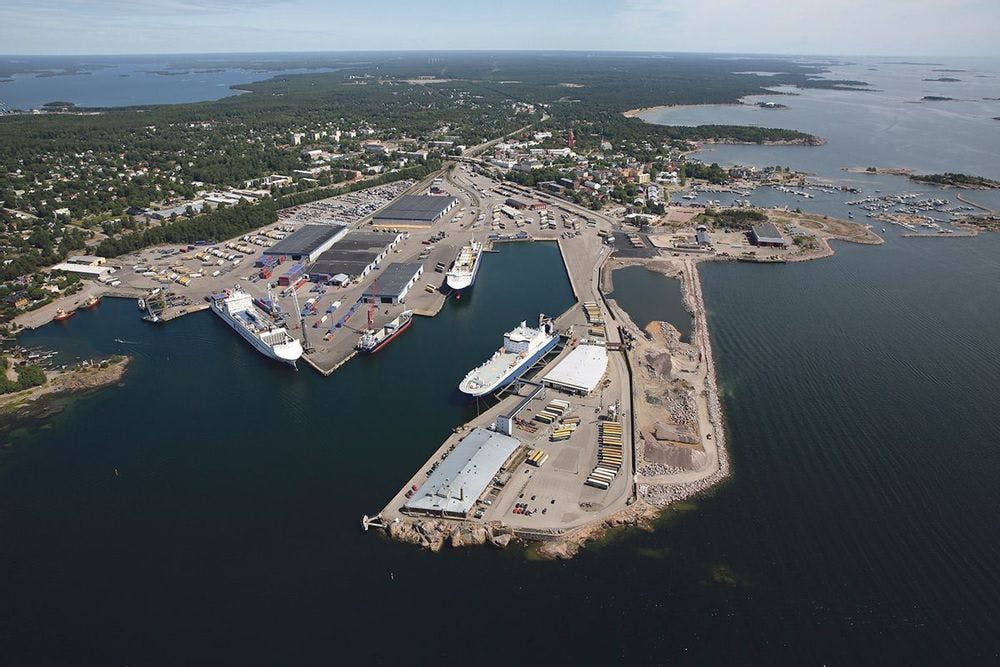 Der Hafen Hanko investiert und wächst in Rekordgeschwindigkeit
