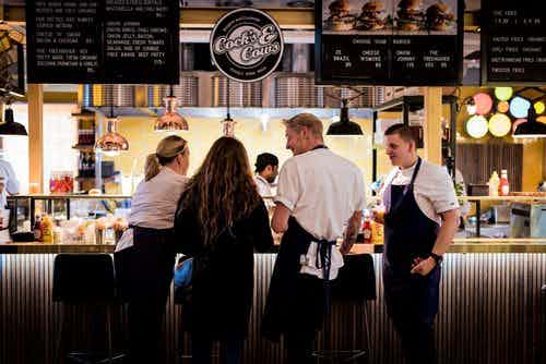 In the restaurant world,  you have to offer engaging experiences around the clock