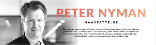Peter Nyman haastattelee