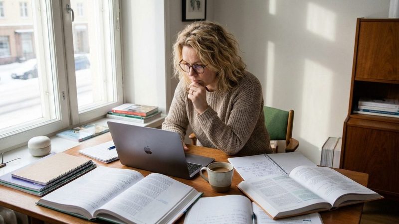 Opiskelu aikuisena — miksi koskaan ei ole liian myöhäistä vaihtaa alaa