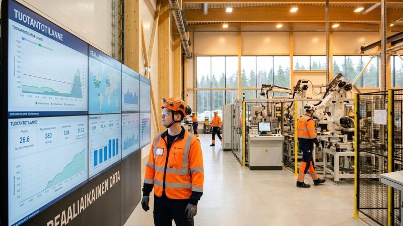 Reaaliaikainen seurantajärjestelmä tuotantoprosessissa — mitä hyötyjä käytännössä